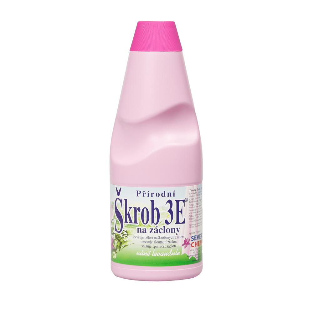 Severochema Škrob 3E škrob na záclony, 500 ml