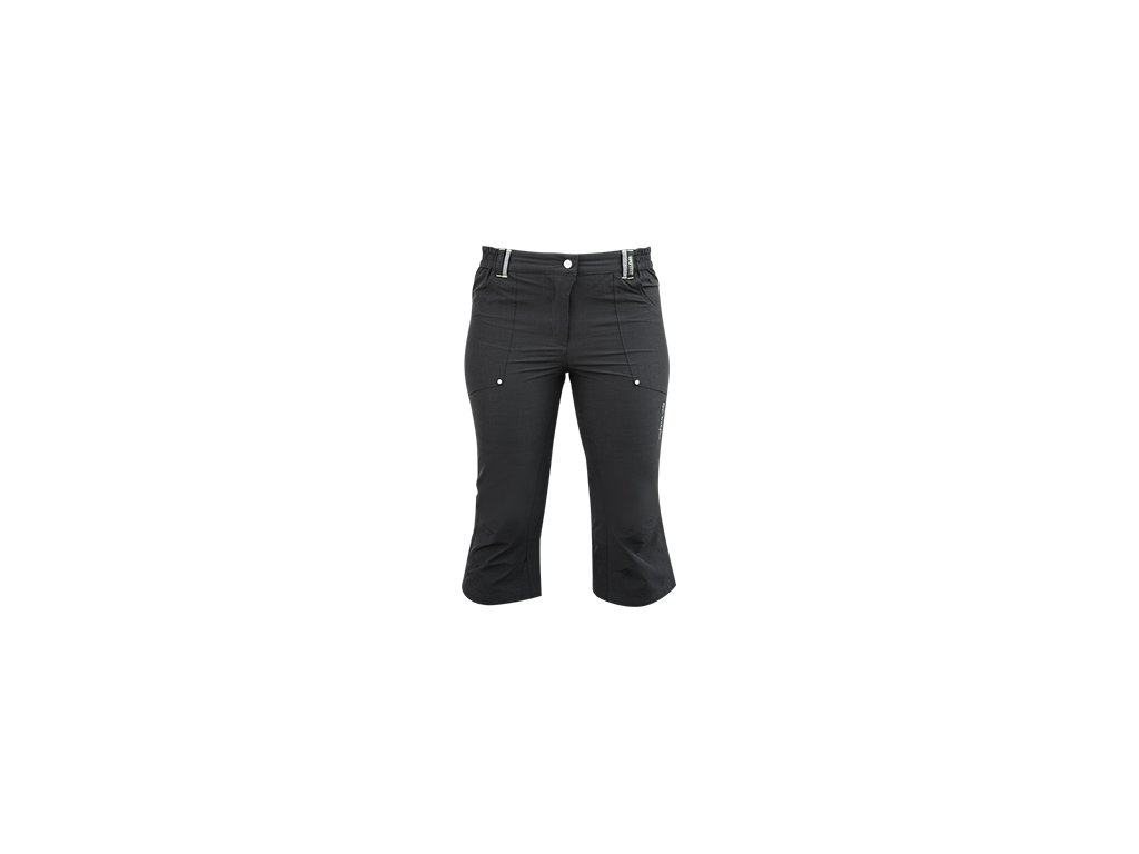 RVC sportswear Dámské Kalhoty TREKFLEX 3/4, černé *Velikosti textil: M