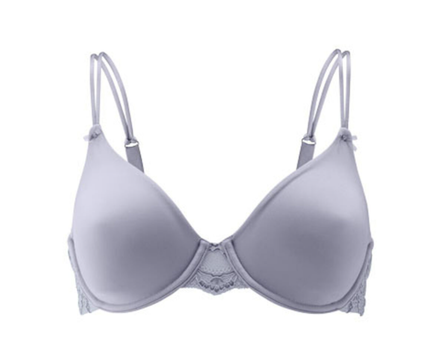 Dámská podprsenka s kosticemi Tchibo -fialová VELIKOST: 75B