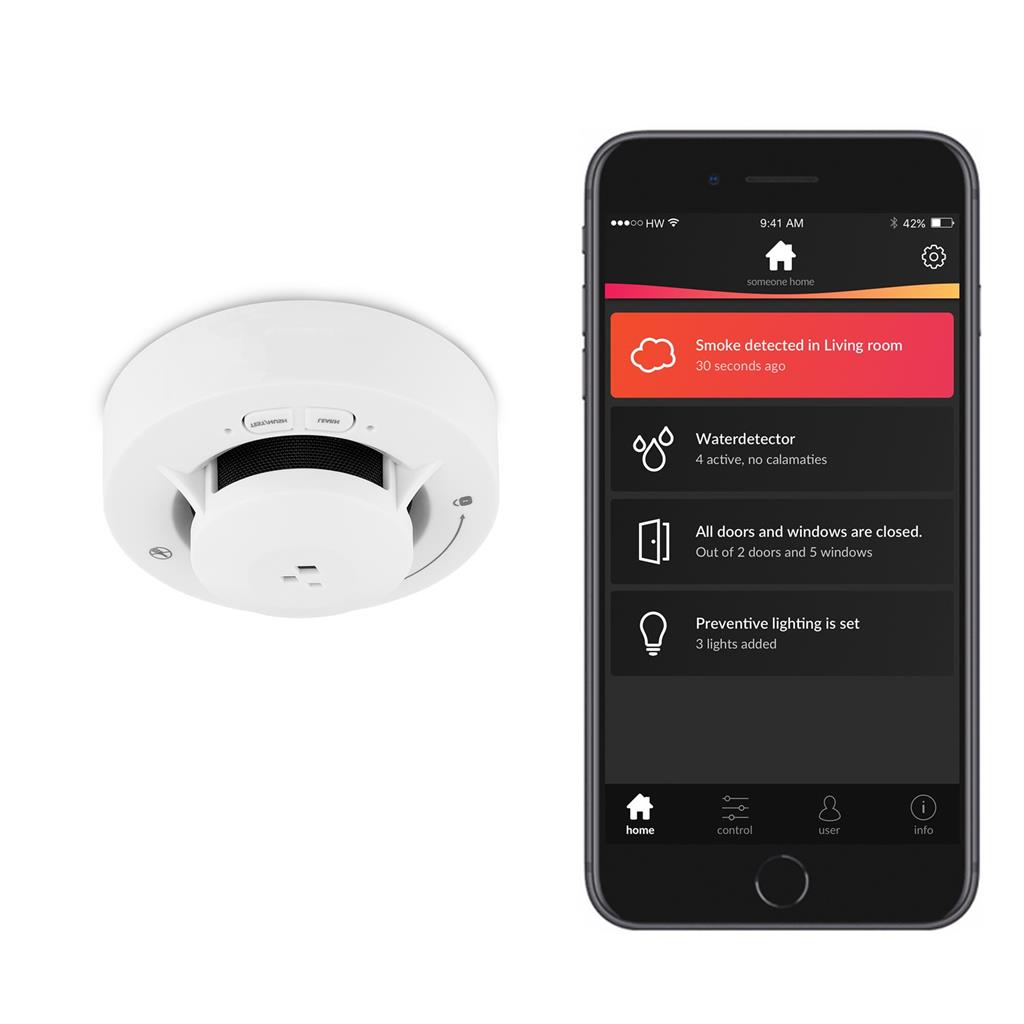 HomeWizard SH8-90126 wireless detektor kouře Smartwares