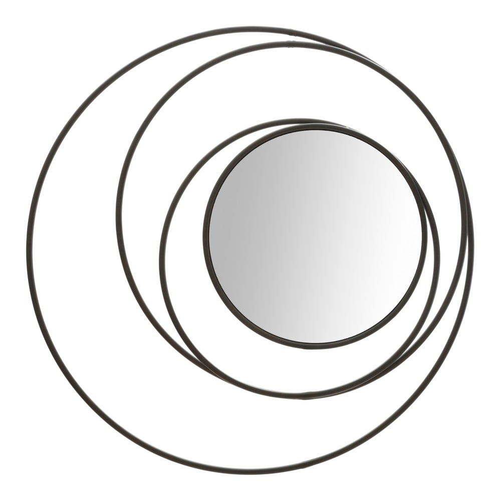 Nástěnné zrcadlo Mauro Ferretti Dark, ø 80 cm - rozbaleno