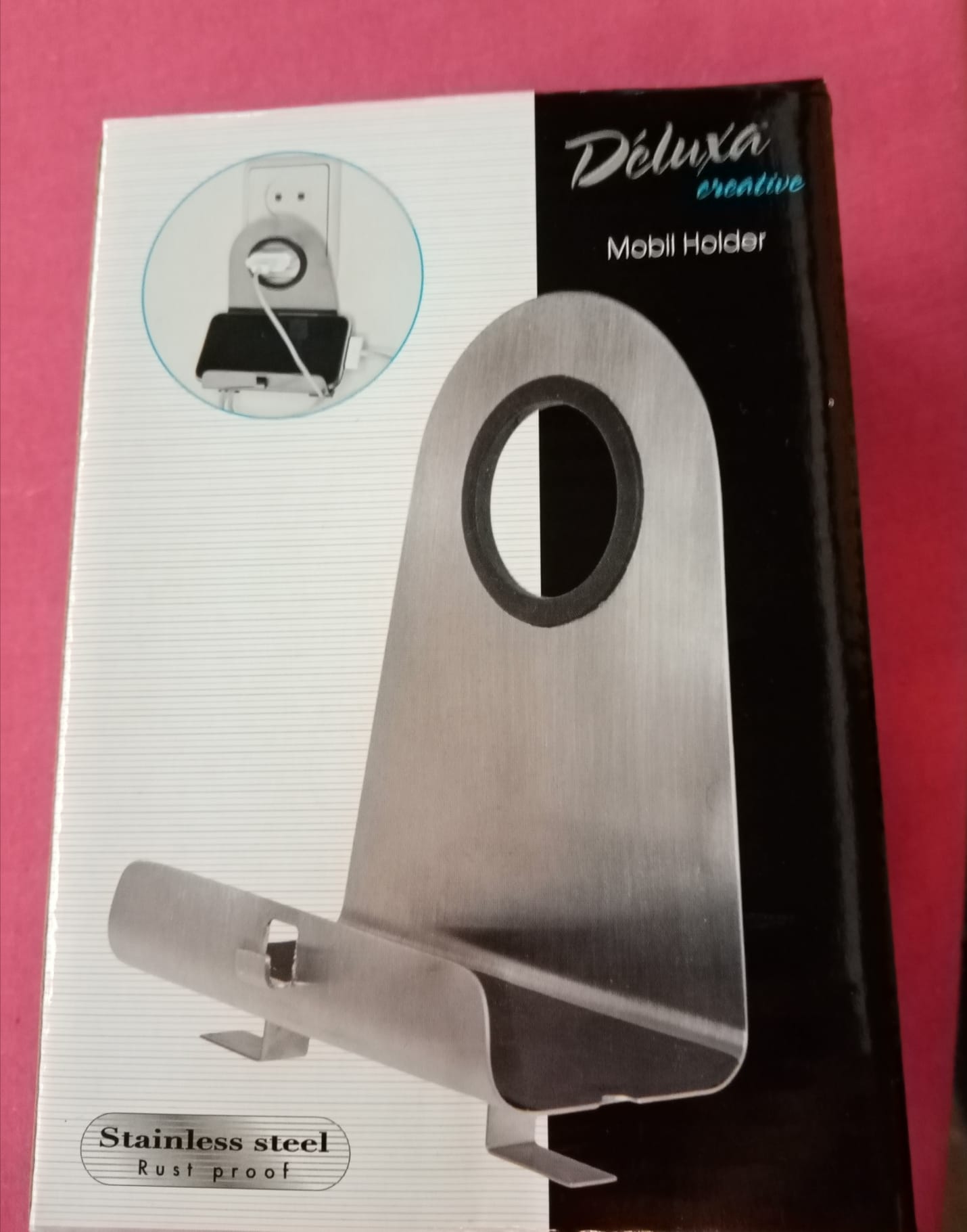 Déluxa držák na mobil a nabíječku