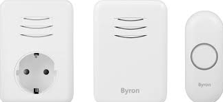 Byron DBY-22316 bezdrátový zvonek kompletní sada