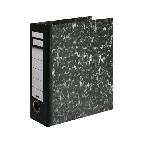 Pákový pořadač A4 , černý mramor