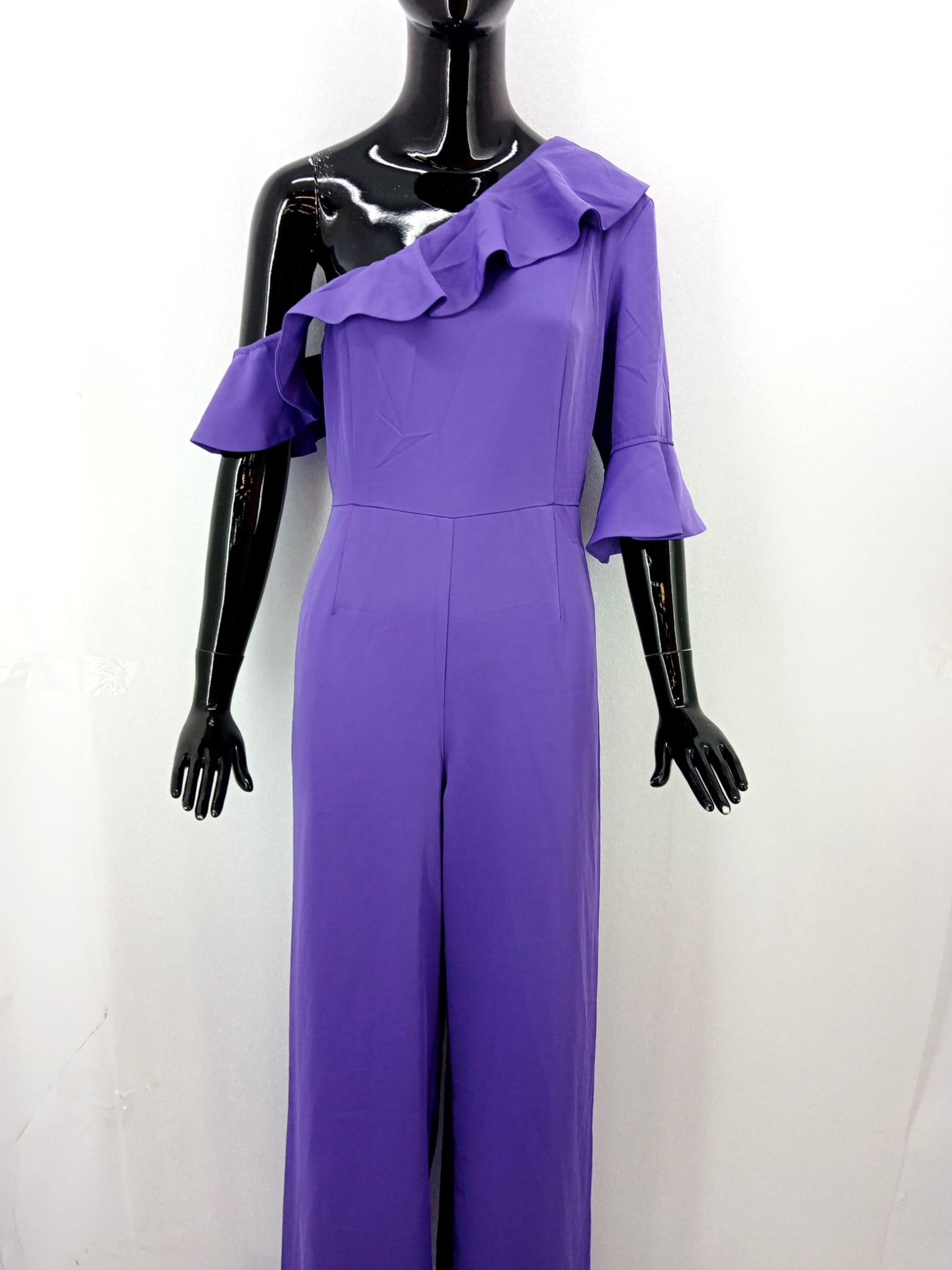 Dámský trendy overal Teria Yabar, fialový Velikosti XS-XXL: XL