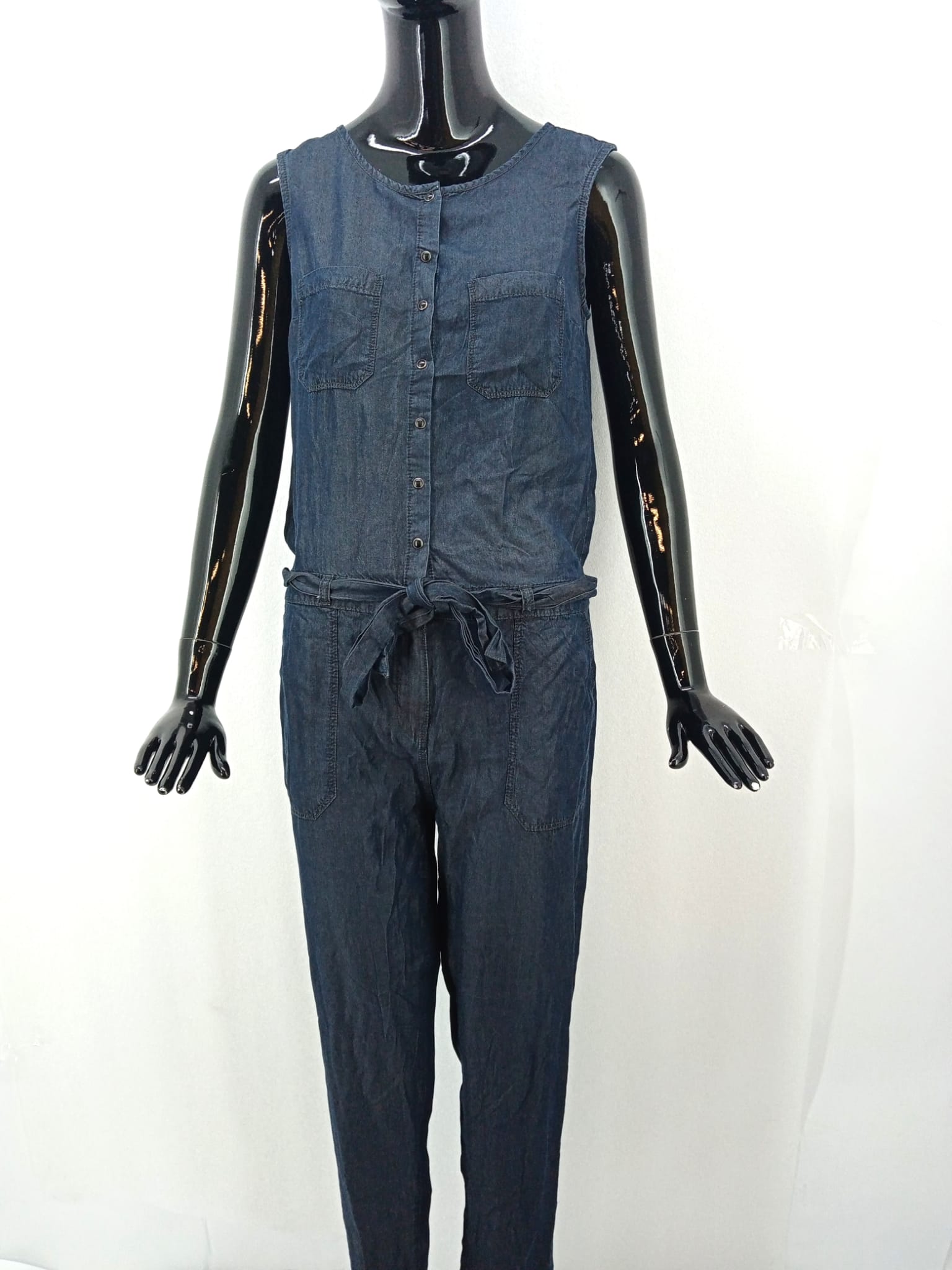 Dámský trendy overal Morgan City , modrý Velikosti XS-XXL: XS