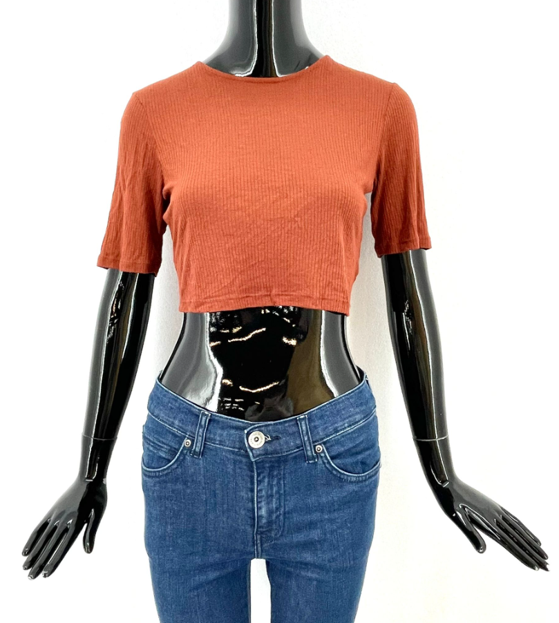 Dívčí/dámský top Sadie & Sage - cihlová Velikosti XS-XXL: S