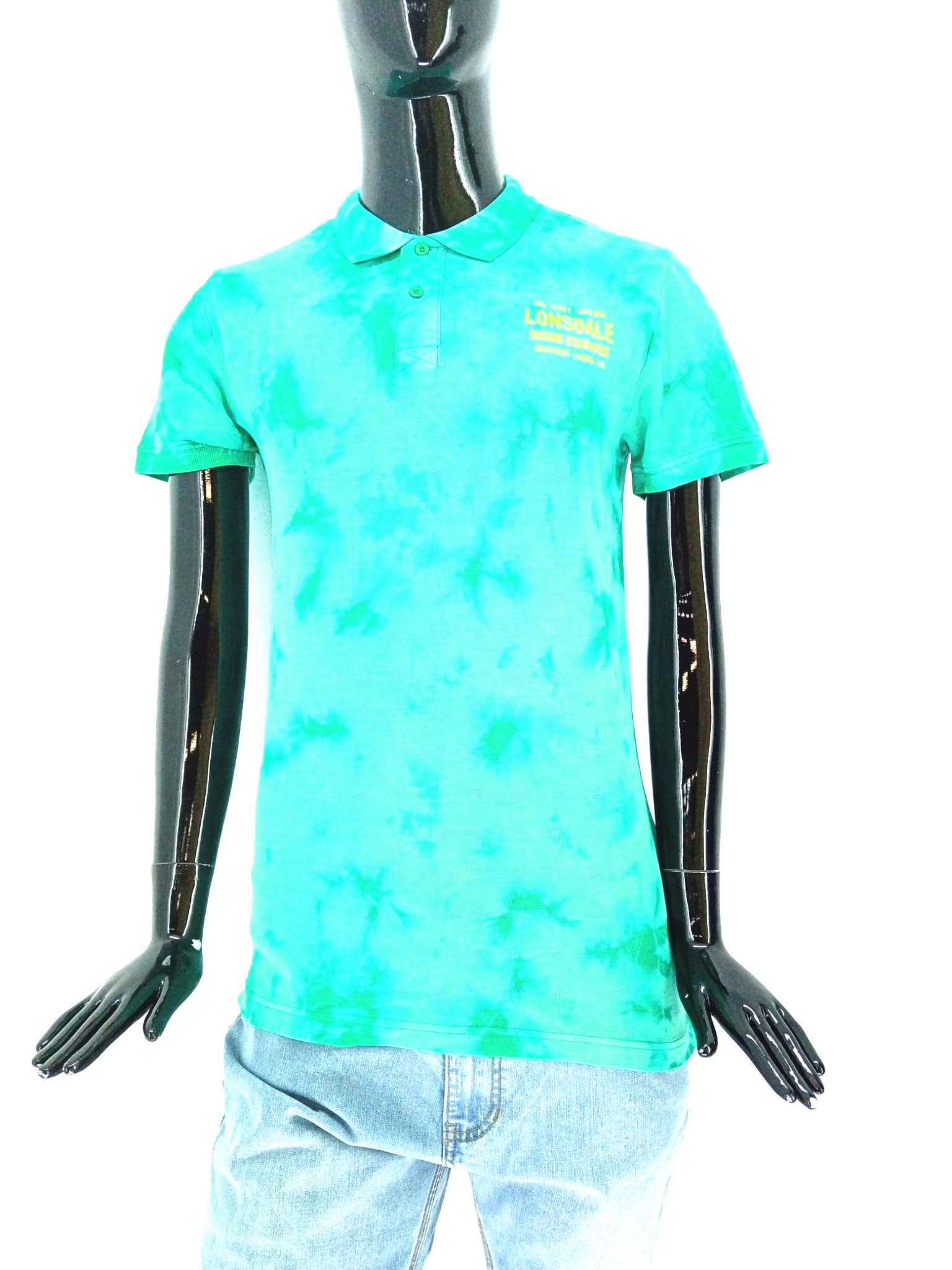 Pánské polo triko Lonsdale, zelené Velikosti XS-XXL: S