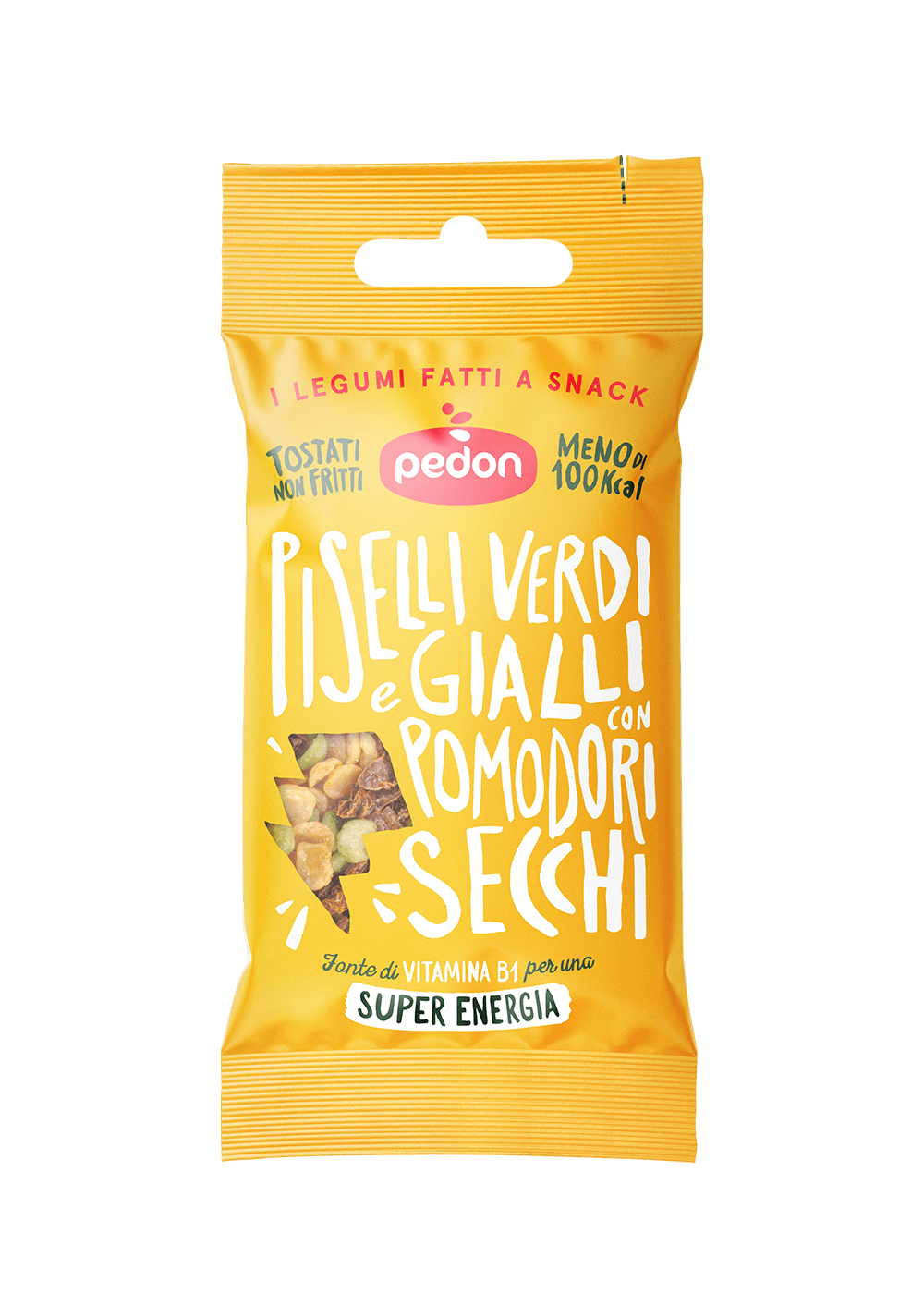 PEDON  Žlutý a zelený hrách s rajčaty 20g