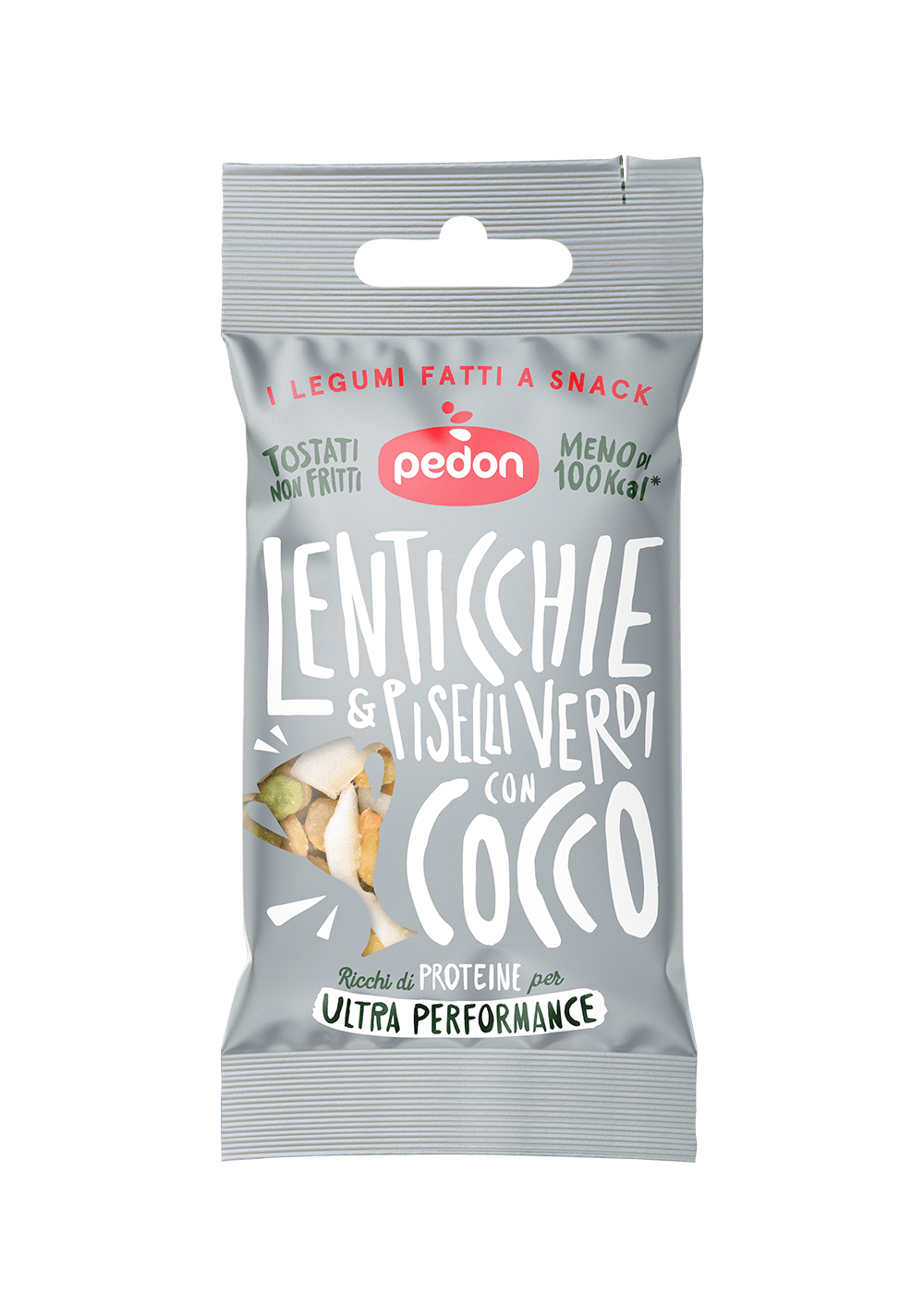 PEDON  Čočka a zelený hrášek s kokosem, 20g