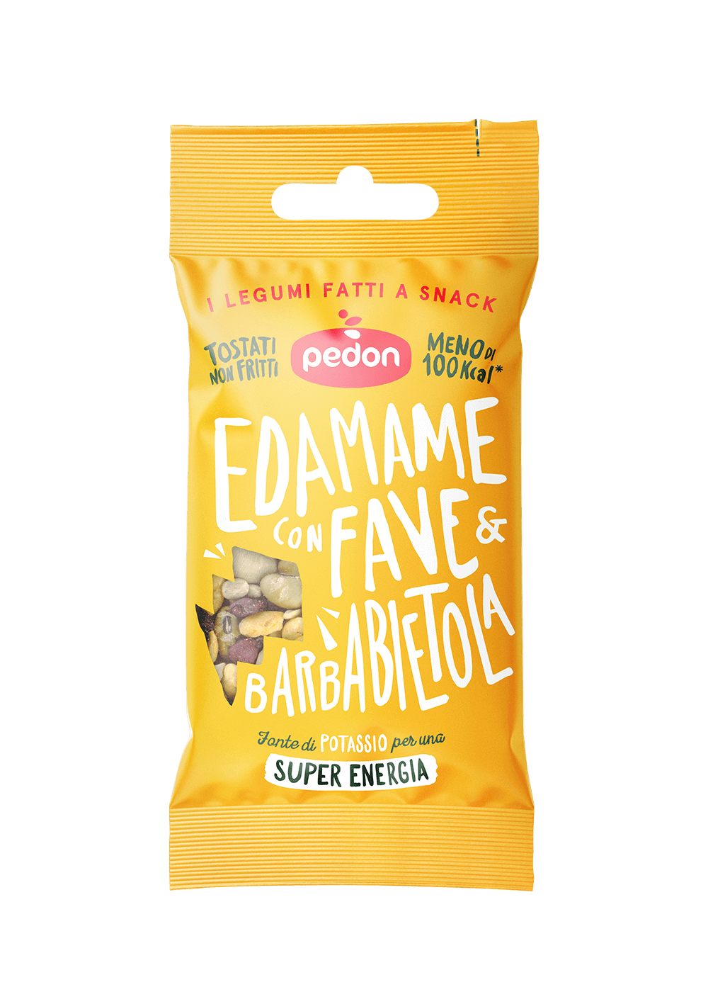 PEDON  Edamame a Fava fazole s červenou řepou, 20g