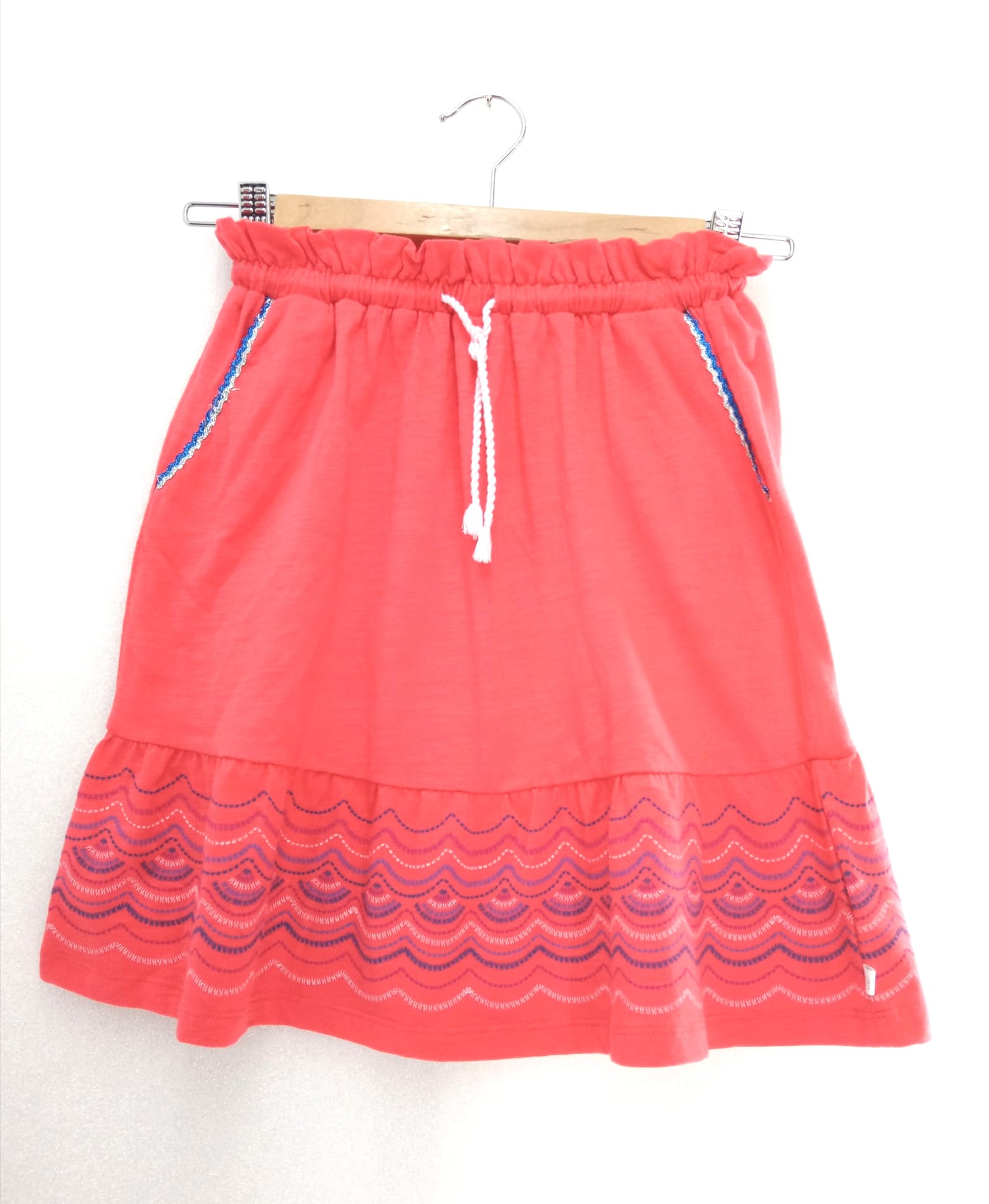 Dívčí bavlněná sukně La Compagnie des Petits - červená Velikosti DĚTSKÉ: 104