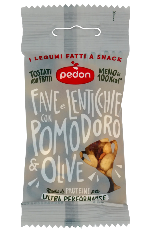 PEDON Pražené luštěniny s rajčaty a olivami, 20g