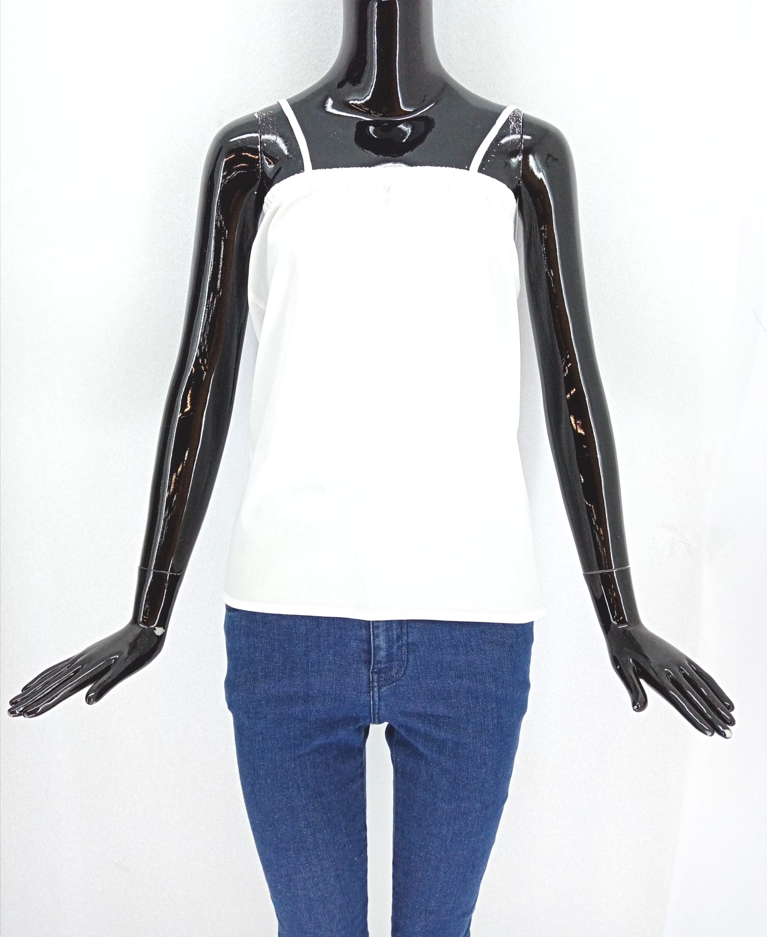 Dámské tílko Lpb Studio, bílá Velikosti XS-XXL: M