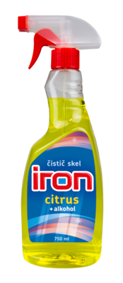 Severo chema Iron Citrus čistič skel s alkoholem, 750 ml