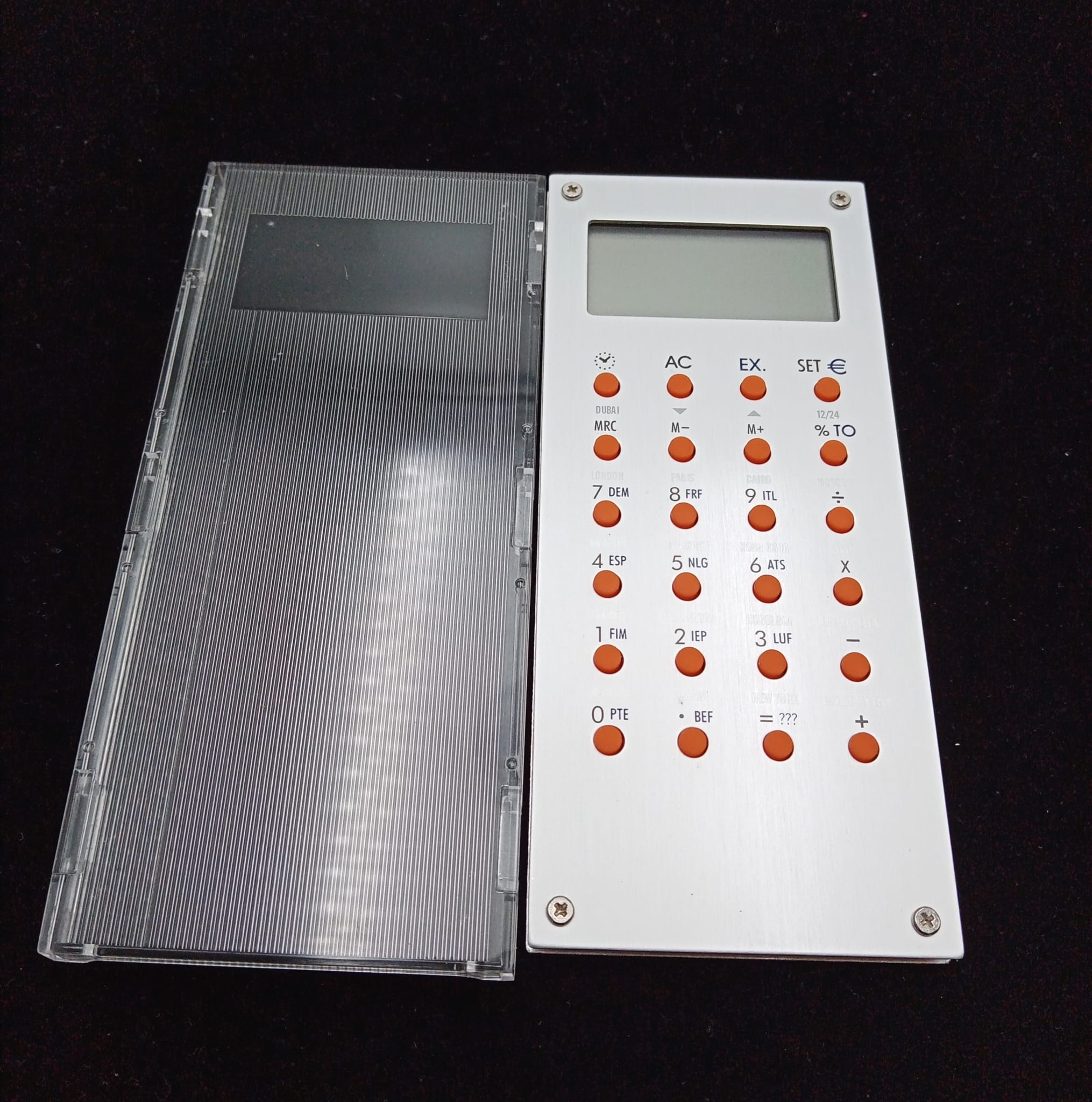 Multifunkční kalkulačka Nebula, oranžová