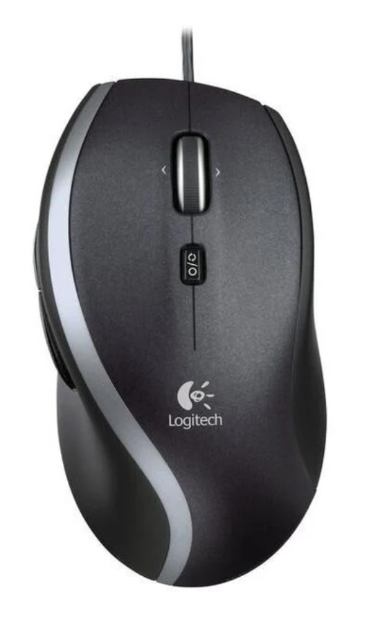 Počítačová myš Logitech Corded M500s, černá