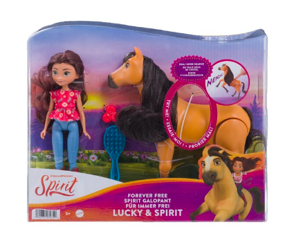 Mattel Spirit Panenka s koněm