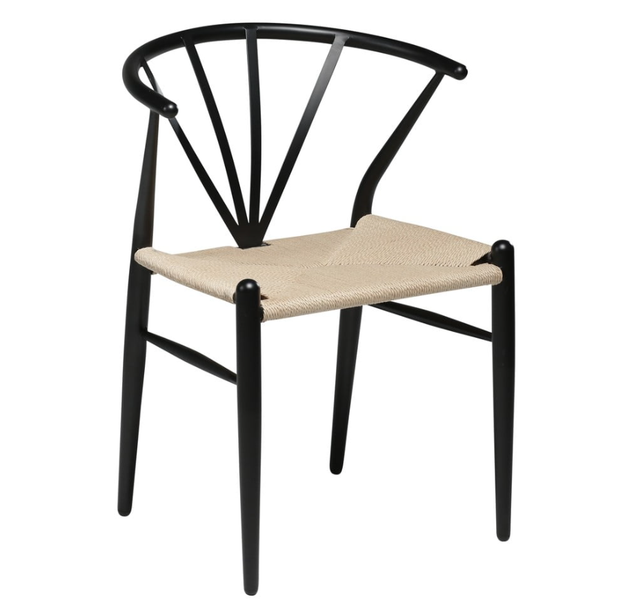 Rowico Černá jídelní židle DAN–FORM Denmark Delta