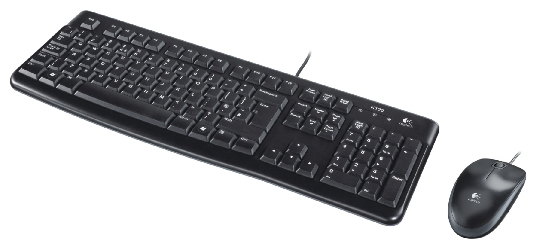 Set klávesnice s myší Logitech combo MK120 US INT