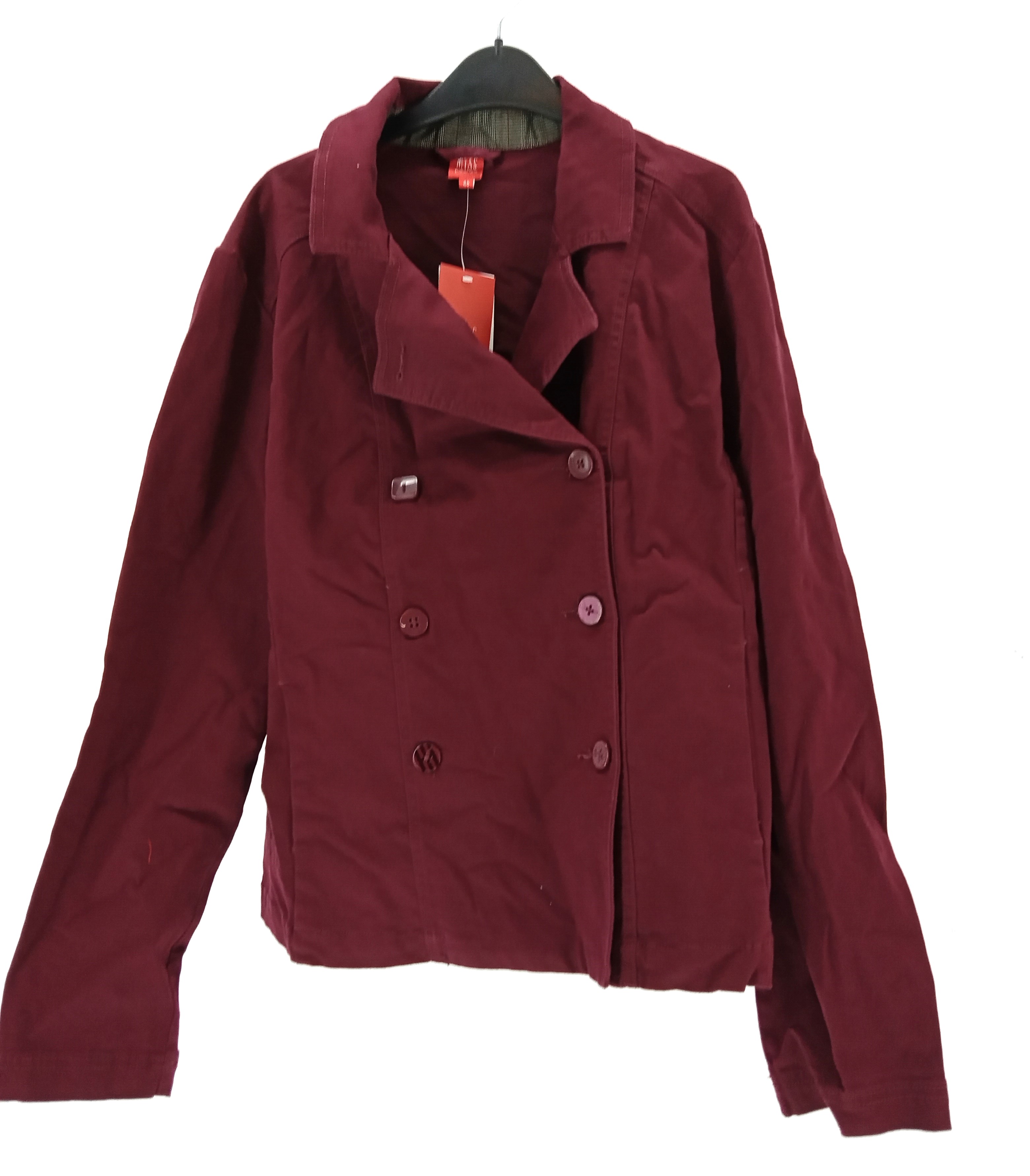 HARRINGTON Dámská krátká, přiléhavá bunda Harringhton vínová, vel. 36