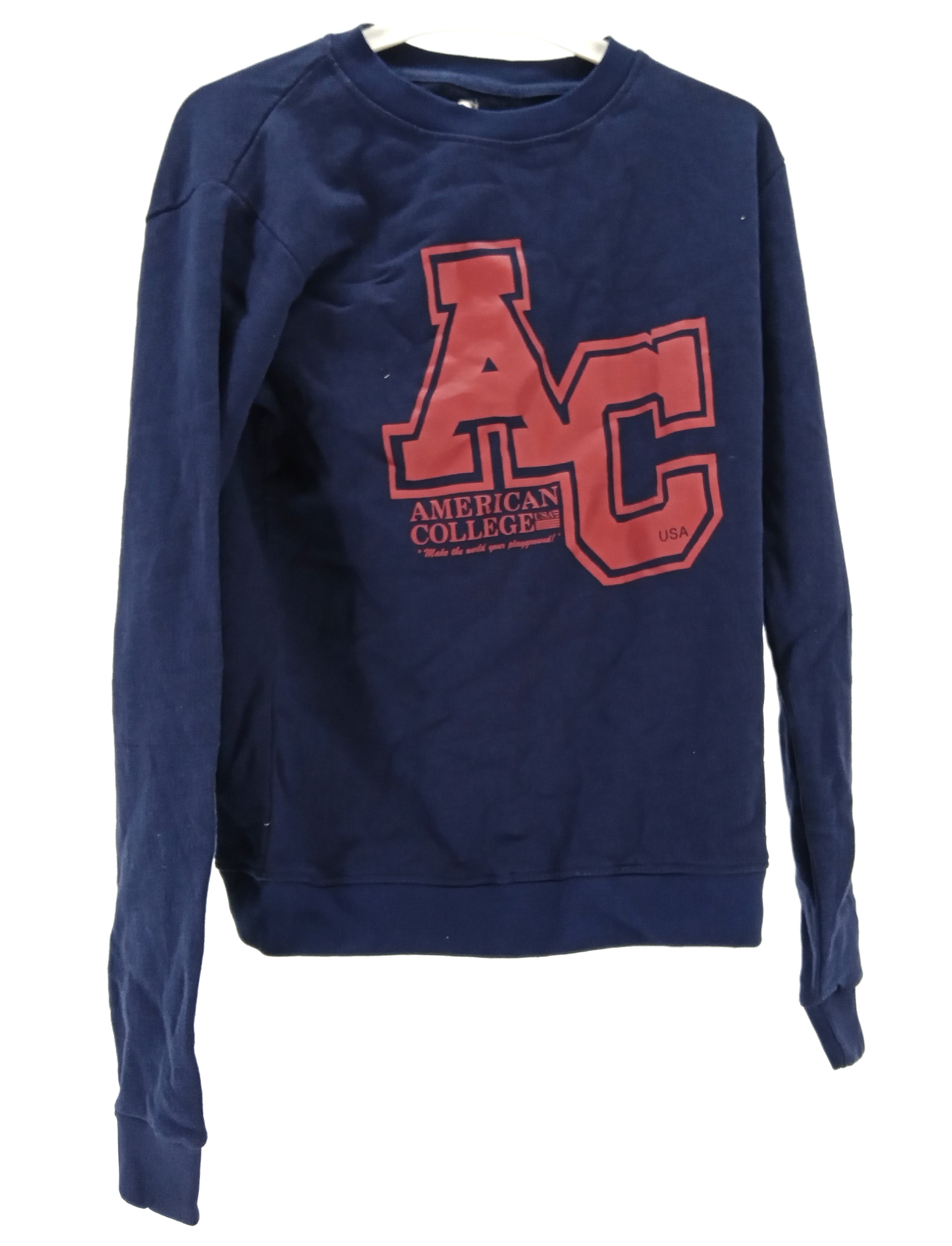 Chlapecká mikina American college, tmavě modrá S