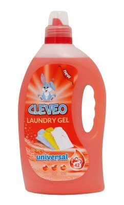 Cleveo Prací gel Universal 1,5L - 42 pracích dávek