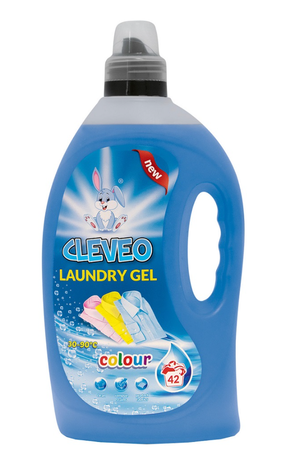 Cleveo Prací gel Colour 1,5L - 42 pracích dávek