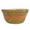 Košík opletený 28 cm - výška 14 cm - přírodní