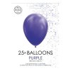 Fiësta – Ballonnen – 25st – paars – ø30cm