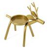 Homebound by Kolony - Waxinelichthouder - Hertje - 16x16x8cm - goud