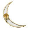 Homebound by Kolony - Kaarshouder maan - 3x14x2,5x8,5cm - goud