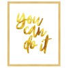 Nástěnný obraz "You can do it"