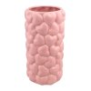 Blokker vaas Hartjes – Ø 15 x 27,5cm – roze