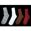 Dětské bavlněné ponožky Bapon, 1 pár - vel.17-18, různé barvy