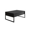 Konferenční stolek LUXE antracit černý  Nové zboží