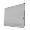 Upínací markýza světle šedá 300 x 180 cm  Rozbale(v)no