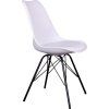 Jídelní židle Nora bílá/černá  Nové zboží