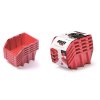 Set úložných boxů BINEER LONG SET 5 ks červený 198 x 118 x 155 mm
