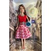 Panenka Erika s červenými šaty  - The Fashion Girl