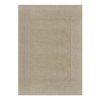Koberec Textured Wool Border béžový 160 x 230 cm