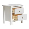 Noční stolek Berna bílá  Rozbale(v)no