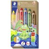 Barevné pastelky s ořezávátkem Staedtler, 6 ks