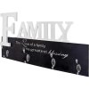 Nástěnný věšák s háčky FAMILY