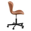 Kancelářská židle Batilda koňakově hnědá  Rozbale(v)no