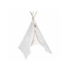 Bílé dětské teepee WAPI  Rozbale(v)no