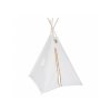 Bílé dětské teepee WAPI  Rozbale(v)no