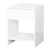 Noční stolek Milton & Oldbrook Camden bílý  Rozbale(v)no
