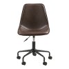 Kancelářská židle Monaco tmavě hnědá  Rozbale(v)no