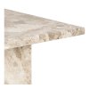 Mramorový konferenční stolek Vega béžový  Rozbale(v)no